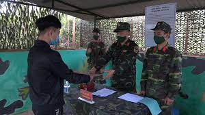 Thanh Miện diễn tập động viên, thực hành huy động quân nhân dự bị năm 2022